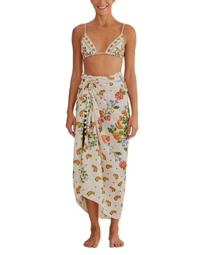 Farm Rio Summer Vitamin Sarong In Multi