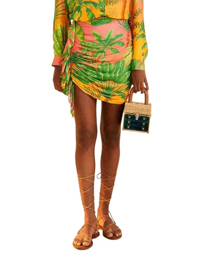 Farm Rio Sunrise Scenario Mini Skirt