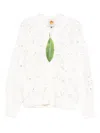 Farm Rio Sweaters Off-white In White