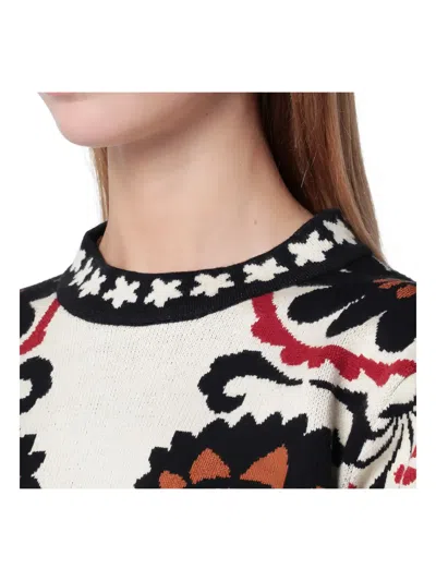 FARM RIO 织锦条纹上衣