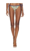 Farm Rio Tie Side Side Bikini Bottom In Multi