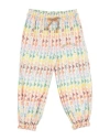 Farm Rio Toddler Girl Pants Off White Size 6 Linen, Viscose In White
