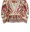 Farm Rio Puff Sleeve Button Front Top In White