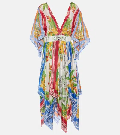 Farm Rio Tropical Destination Maxi Dress In Multicoloured