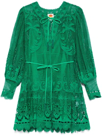 FARM RIO TROPICAL FLIGHT MINI DRESS
