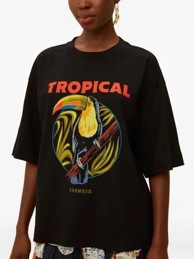 FARM RIO TROPICAL-GRAPHIC T-SHIRT
