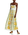 Farm Rio Tropical Lightness Maxi Dress In Tropical