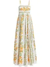 Farm Rio Tropical Maxi Dress In White
