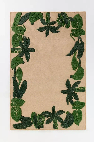 Farm Rio Tufted Indoor/outdoor Bananas Rug In Green