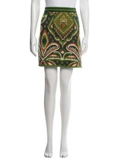 Pre-owned Farm Rio Tweed Pattern Mini Skirt W/ Tags In Black