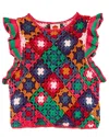 Farm Rio Vest In Multi