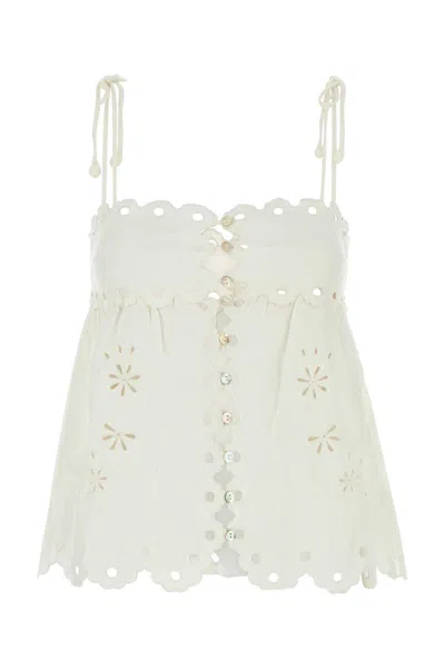 Farm Rio 120% Lino Linen Kaftan In Multi