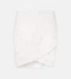 Farm Rio White Sun Broderie Anglaise Beach Cover-up In White
