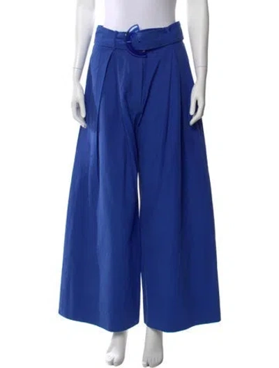Pre-owned Farm Rio Wide Leg Pants W/ Tags In Blue