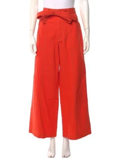 Pre-owned Farm Rio Wide Leg Pants W/ Tags In Orange