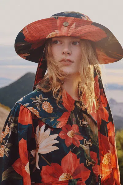 Farm Rio Wild Flower Hat In Multi