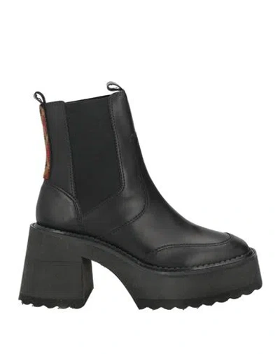 Farm Rio Woman Ankle Boots Black Size 8 Synthetisches Material