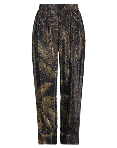 Farm Rio Woman Pants Black Size Xl Viscose