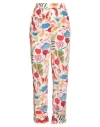 Farm Rio Woman Pants Light Pink Size S Viscose In Multi