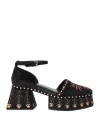 Farm Rio Woman Pumps Black Size 11 Synthetisches Material In Black