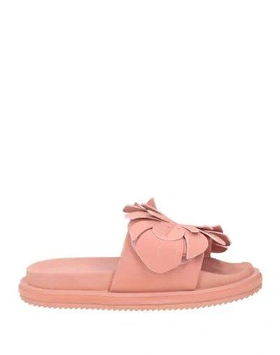 Farm Rio Woman Sandals Pink Size 11 Textile Fibers