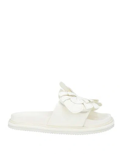 Farm Rio Woman Sandals White Size 11 Synthetisches Material