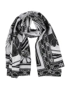 Farm Rio Woman Scarf Black Size - Viscose In Black