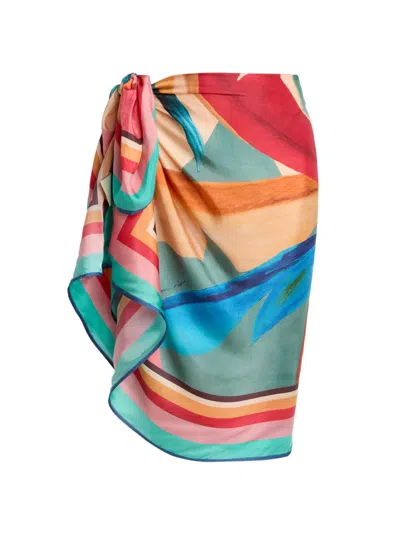 Farm Rio Women's Atlantic Rain Forest Sarong In Pink