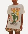 Farm Rio Women's Banana Cocina Relaxed T-shirt