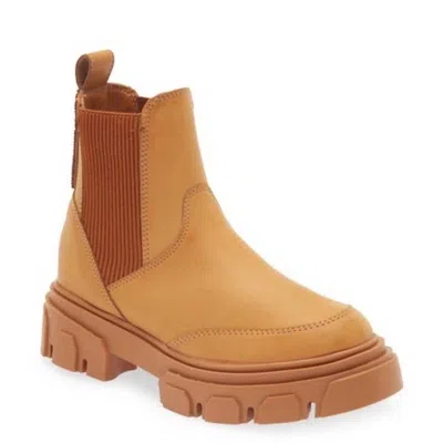 Farm Rio Women's Chelsea Block Heel Boots In Beige In Multi