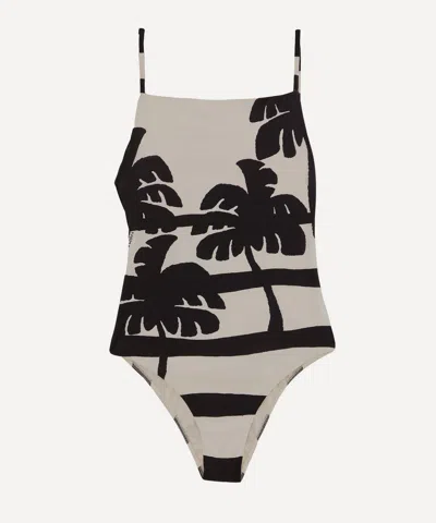 Farm Rio Women's Coconut One-piece Swimsuit