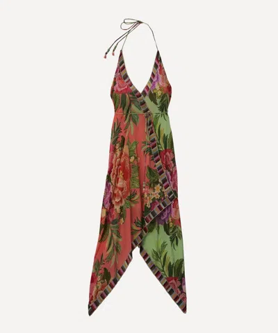 Farm Rio Women's Flower Scarves Cover-up