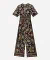 Shop Farm Rio Women's Flowery Black Jumpsuit