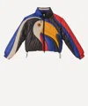 Farm Rio Women's Multicolor Amanda Stripes Toucan Reversible Puffer Jacket In Multi
