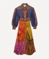 Farm Rio Women's Multicolour Bandana Dream Shirtdress In Multi