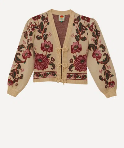 Farm Rio Women's Ravenala Knit Cardigan