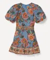 Farm Rio Women's Wonderful Bouquet Mini Dress