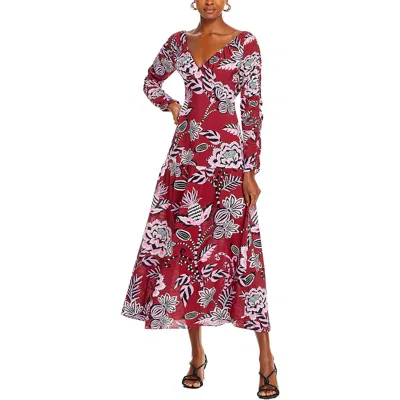 Farm Rio Womens Printed Long Maxi Dress