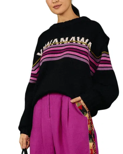 FARM RIO FARM RIO WOOL-BLEND YAWANAWA SWEATER