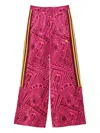 Farm Rio X Adidas Tropical Club-print Trousers In Pink