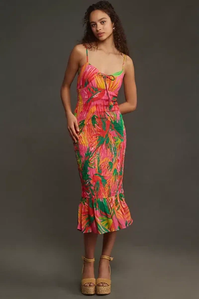 green emerald velvet dress Anthropologie Antoinette Seafoam Green Lace Ruffle Midi Dress  Mustang  Sally Two's Closet