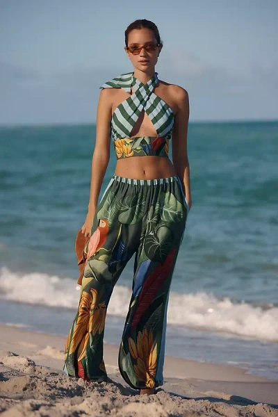 Farm Rio X Anthropologie Set Wide-leg Pants In Multi