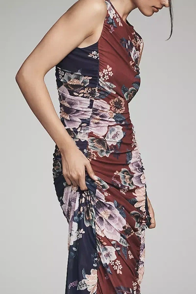 Farm Rio X Anthropologie Sleeveless Mesh Midi Dress In Multi