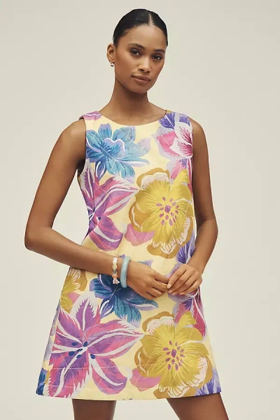 Farm Rio X Anthropologie Sleeveless Mini Shift Dress