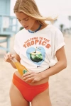 Farm Rio X Anthropologie Tropics Graphic Cotton Tee