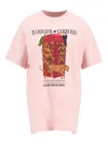 Farm Rio X Barbour Maria Clara Graphic-print T-shirt In Pink
