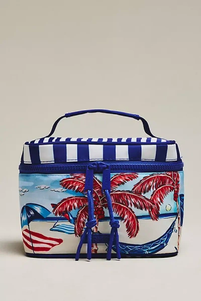 Farm Rio Zip-top Floral Makeup Bag In Multi