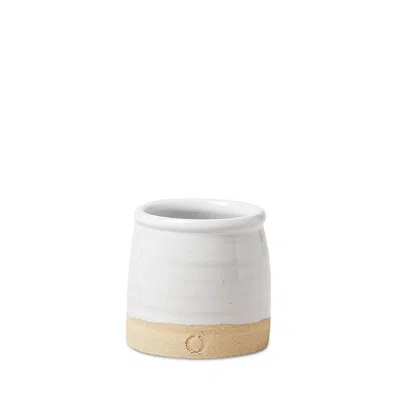 Farmhouse Pottery Beehive Crock, Mini In Open White