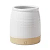 Farmhouse Pottery Beehive Crock, Small In Open White