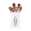 Farmhouse Pottery Essential 6 Pc Wooden Utensil Set In Brown